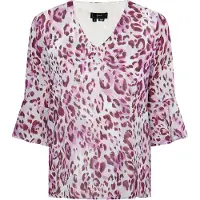 Faina Blusenshirt Damen Flieder Mehrfarbig