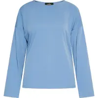 Usha Langarmbluse Damen hellblau