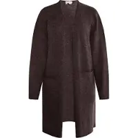 Usha Langer Cardigan Damen dunkelbraun