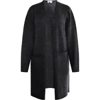 Usha Langer Cardigan Damen schwarz