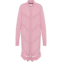 Usha Strickcardigan Damen alt rosa