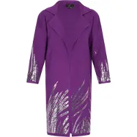 Faina Strickjacke Damen violett