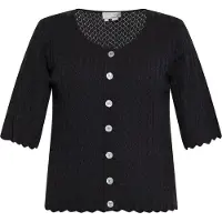 Usha Strickjacke Damen schwarz