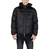 Armani Exchange Pufferjacke mit Kapuze und Reißverschluss