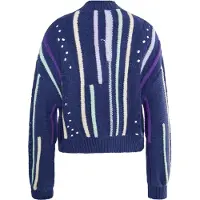 IZIA Strickjacke Damen Marine Mehrfarbig
