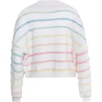 IZIA Strickjacke Damen Wollweiß