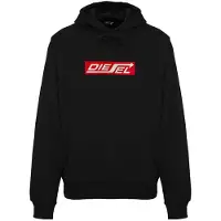 Diesel - Kapuzenpullover „pfeillogo" In Schwarz