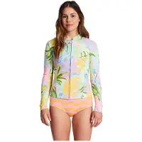 Billabong Peeky 1 Mm Langärmliges Thermo-t-shirt Mit Durchgehendem Reißverschluss