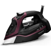 Rowenta SteamForce Pro, Dampfbügeleisen, 230 g/min, Schwarz, Bordeaux, 120 g/min, 0,35 l, Herz, Seite, Spitze