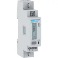 Hager Energiezähler 1phasig ECR140D direkt 40A 1M MODBUS MID