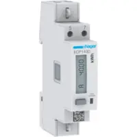 Hager Energiezähler, 1-phasig, Direktmessung 40A, 1TE, S0, MID, IP20, 1 Stk.