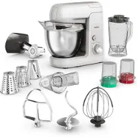 Tefal Küchenmaschine "QB525B Bake Partner" langlebiges Metallgetriebe, planetarisches Rührsystem