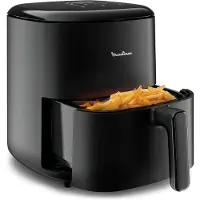 Moulinex Easy Fry EZ2458, Heißluftfritteuse, 5 l, 6 Person(en), Einzelbild, Schwarz, Berührung