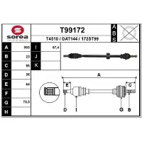 EAI Antriebswelle T99172