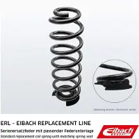 EIBACH Fahrwerksfeder ERL, Einzelfeder (Serienersatz) R22937