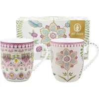 Pip studio Tasse Lily & Lotus Lilac 145 ml (Set von 2)