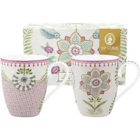 Pip studio Tasse Lily & Lotus Lilac 350 ml (Set von 2)