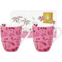 Pip studio Tasse Jolie Flowers Pink 350ml (Set von 2)