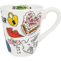 Blond Amsterdam Becher Valentinstag Monsieur in Bunt - 350 ml | Gr.: onesize