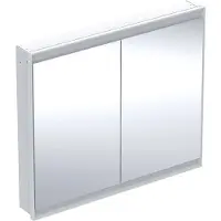 Geberit ONE Spiegelschrank mit ComfortLight, 2 Türen, Unterputzmontage, 105x90x15cm, 505.804.00.