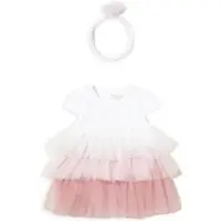 Mayoral Elegantes Kleid 1601 Weiß Regular Fit