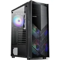 Kingston 1stCOOL MONSTER EVO, ATX-Gehäuse, 2x RGB-Lüfter, USB3.0, schwarz