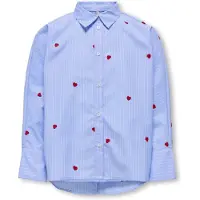 ONLY Bluse "New" in Hellblau - 158