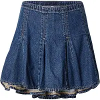 Levi's für Damen. 005DV-0003 Rock Godet Mini navy (28), Lässig, Baumwolle, Marine