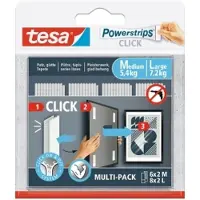 TESA Powerstrips Klett-Klebepads
