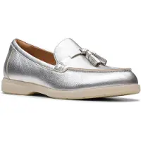 Clarks Shoes Narini Edge Loafer Silber EU 37 Damen Silber EU 37