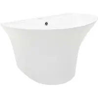 vidaXL Waschbecken Weiß 56 x 48 x 42 cm Glasierte Keramik