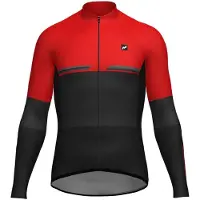 Massi & Stracke Massi Pro Langarm-trikot Schwarz M Mann Schwarz M