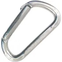 Kong Italy D Shape Straight Karabinerhaken