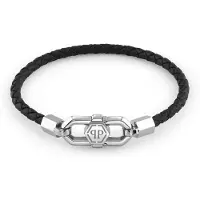 Philipp Plein Armbänder - Armband Plein Edge - Gr. L - in Schwarz - für Damen