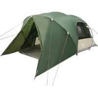 vidaXL Dome Zelt für 4 Personen 4 Personen Grün