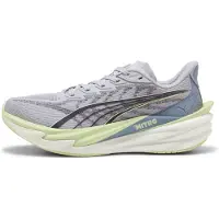 Puma Deviate NITRO 4 Grau Gelb SS26 Damen Schuhe, Größe 38 - EUR