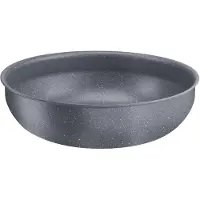 Lagostina Ingenio, Rund, Wok-/Bratpfanne, Grau, Aluminium, Keramik, Elektro, Gas, Induktion, 28 cm