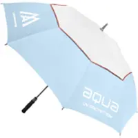 Big Max Golfschirm Aqua UV, iceblau/weiß/pfirsich