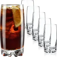 Kadax Gläser-Set für Saftgetränke, 6-tlg. 365 ml