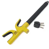 Urban Security Steering Wheel Lock Yellow Body Lenkradschloss Für Auto