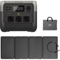 EcoFlow River 2 Pro Portable Powerstation + 160W Solarpanel