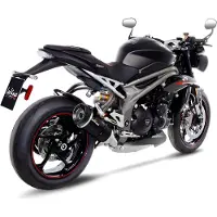 Leovince Factory S Triumph 14280s Carbon Nicht Homologierter Slip-on-schalldämpfer