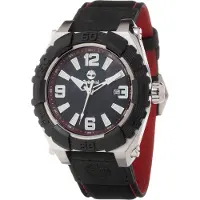 Timberland Herren Sportuhr mit schwarzem Lederarmband TITBL13321JS12PNNAC