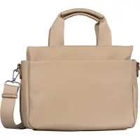 Tom Tailor Shopper Rella, Zip tote bag M, taupe, Beige