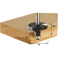 Festool Abrundfräser HW S8 D22,7/R5 KL - 491012