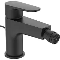 Ideal standard Bidetarmatur Cerafine O Ausladung 132mm BC705XG Schwarz (Silk Black)