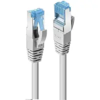 Lindy 47690, 3 m, Cat7, S/FTP (S-STP), RJ-45, RJ-45, Grau