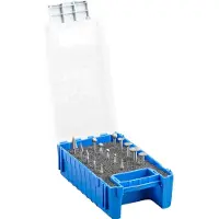 PFERD TOOLS HSS Feinfrässtift Set 84 15-tlg. Spezialzahnung Schaft-Ø 3 mm universal mittel fein