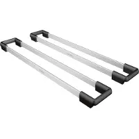 BLANCO Set ETAGON-Schienen - Edelstahl/Kunststoff / Zubehör