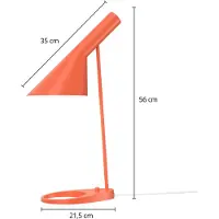 Louis Poulsen AJ Tischlampe Mini Electric Orange